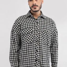 Chkokko Multi Relaxed Fit Checked Shackets-image-88