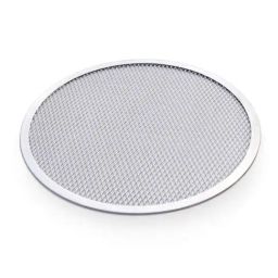 HAZEL Silver Aluminium Pizza Mesh Tray 12 inch-picture-46