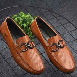 San Frissco Men's Tan Casual Loafers-picture-21