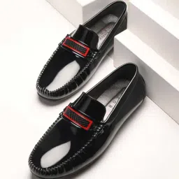 San Frissco Men's Black Casual Loafers-picture-41
