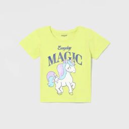Juniors By Lifestyle Green Cotton Regular Fit Printed T-Shirt-picture-10