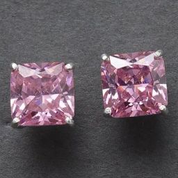 Arte Jewels 925 Sterling Silver Stone Studs Earrings For Women-17