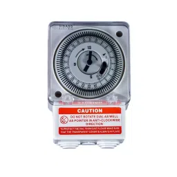 Sibass Electric Analog Timer with CE Mark for Controlling Equipment, Monitoring Processes and Ensuring Safety, SE-FMQT (Pack of 100)-37