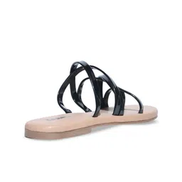 Koblerr Women Solid Open Toe Flats image 5