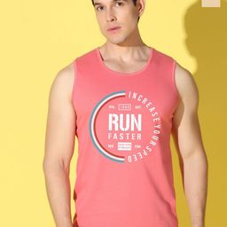 WOOSTRO Pack Of 2 Printed Combed Cotton Gym Vests -VWS26(RUN PEACH)(ENJOY RUST)-image-59