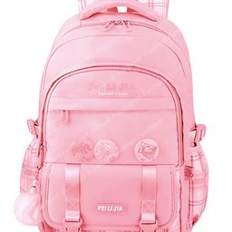 FunBlast Casual Multipurpose Backpack for School and College Students Peach - Height 46 cm-image-60