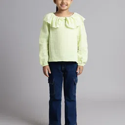 Ed-a-Mamma Peter Pan Collar Cotton Top-picture-55