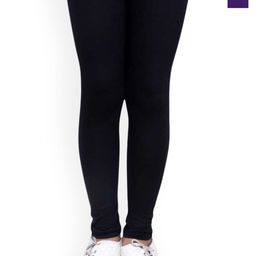 FRENCH KLEIDER Girls Pack Of 2 Mid-Rise Chudidar-Length Leggings-image-31
