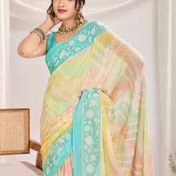 KALINI Zari Brasso Saree-image-53