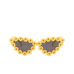 SHOP FRENZY Unisex Kids Cateye Sunglasses with UV Protected Lens-22