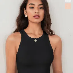 KERI PERRY Women Pack Of 3 Round Neck Tank Crop Top-image-50