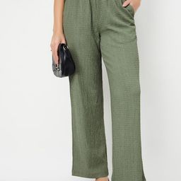 max Women Mid-Rise Loose Fit Bootcut Trousers-image-86