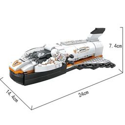 Azhari 168 Pieces 3 in 1 Space Version Creator Construction Blocks set Toy for Kids Color May Vary image 5