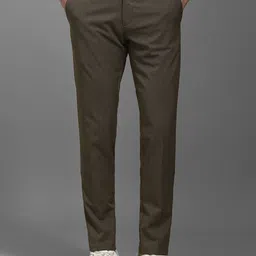 Louis Philippe Men Slim Fit Mid-Rise Trousers-picture-49
