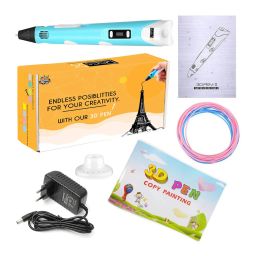 Second Generation 3D Pen for Kids/Adults/Children 3D-Printing Pen for 3D Drawing, Doodling, Arts, Crafts, Model Making - 3D Pen with DisplaySecond Generation 3D Pen for Kids/Adults/Children 3D-Printing Pen for 3D Drawing, Doodling, Arts, Crafts, Model Making - 3D Pen with Display-12