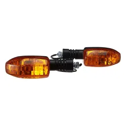 Uno Minda TD-5051 Universal Amber Lens Blinker Lamp Assembly for Bajaj Platina LH/RH-image-26