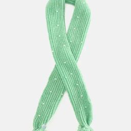 Elle Girls Green Embellished Scarf-image-96