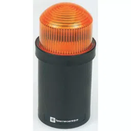 Schneider Electric Harmony XVD Optimum Surface Mount 24 V AC/DC Amber Flashing Beacon, XVDLS6B5-16