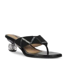 Bata Women's Black Thong Sandals-picture-30