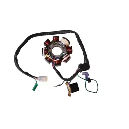 Deutsche Stator/Coil Plate Assembly for Bajaj Pulsar 150, 180 ES (Digital Meter), 135 DTS-i ES, DEUS-1394A-4