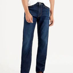 Levi's Men's 513 Slim Straight Fit Navy Jeans-image-94