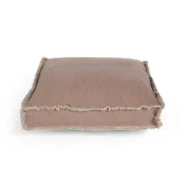 Home4U 'LUCAS' Brown Cotton Large Floor Cushion - Set of 1-image-38