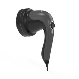 Waldon PL-604B Corded Electric Full Body Handheld Massager with 4 Massage Heads (Black)-image-5