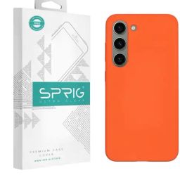 Sprig Back Cover for Samsung Galaxy S23 Plus 5G (Orange)-image-90
