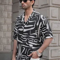 Powerlook Men Opaque Printed Casual Shirt-image-69