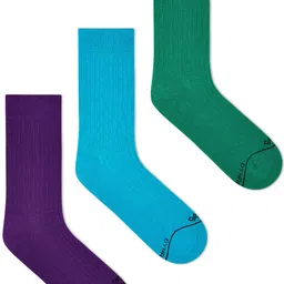 Dynamocks Unisex Pack Of 3 Calf-Length Socks image 3