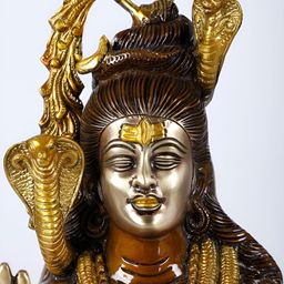 Exotic India Brown Religious Idol Showpiece-image-18