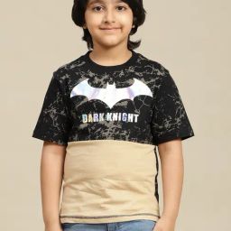 Kidsville Boys Multi Cotton Printed T-Shirt-image-93