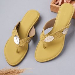 V-WALK Women Embellished Open Toe Flats-47
