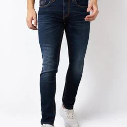 Spykar Men Slim Fit Low Rise Cotton Stretch Casual Jeans-picture-45