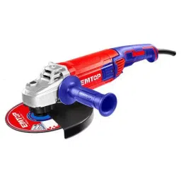 EMTOP Angle Grinder 180 mm Disc Diameter and 2000 W Power, EAGR20073-80