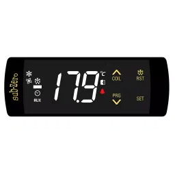 Subzero Small Cold Room or Refrigerated Tables Controller LED Display 230 V -50℃ To +50℃ 8 A Relay Panel Mount, SZ-7524T-23