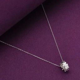 Kai Jewel Sterling Silver Eternal Circle Ring Pendant Necklace-image-93