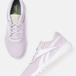 Reebok Women Lavender & Grey Woven Design Memory Foam Flexagon Energy 3.0 Training Shoes-39