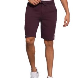 Being Human Red Regular Fit Printed Sports Shorts-picture-35