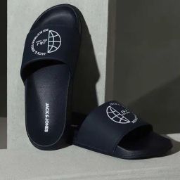 Jack & Jones Men's Navy Slides-picture-26