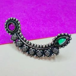 Arte Jewels 925 Silver Nath Nosepin For Women-image-46