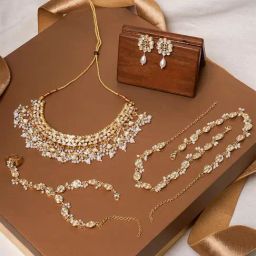 Teejh Nalgonda Gold Jewellery Gift Set-image-57