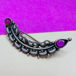 Arte Jewels 925 Silver Nath Nosepin For Women-image-67