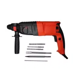 Sauran 26 mm 1200 W Heavy Duty Reverse Forward Hammer with Drill Chuck & Chisels image 2