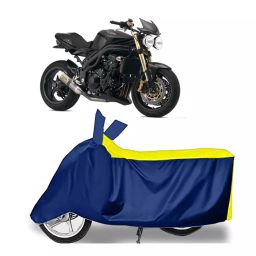 Auto Pearl Two Wheeler Cover for Triumph Speed Triple ABS - Yellow, Blue-picture-15
