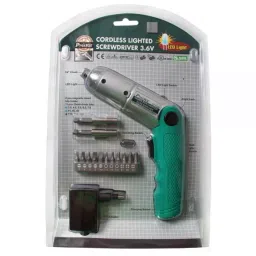 Pro'sKit 3.6 V  50 Hz Cordless Lighted Screwdriver PT-1136F-18