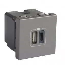 Legrand Lyncus Double USB Charger 3000 mA 2 Module Type A & Type C 6774 89 (Pack of 6)-picture-41