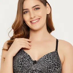 Clovia Women Animal Full Coverage Lightly Padded Bra-15