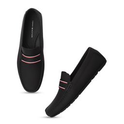 Tommy Hilfiger Men Leather Driving Shoes-picture-49