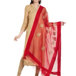 Dupatta Bazaar Red Dupatta-98